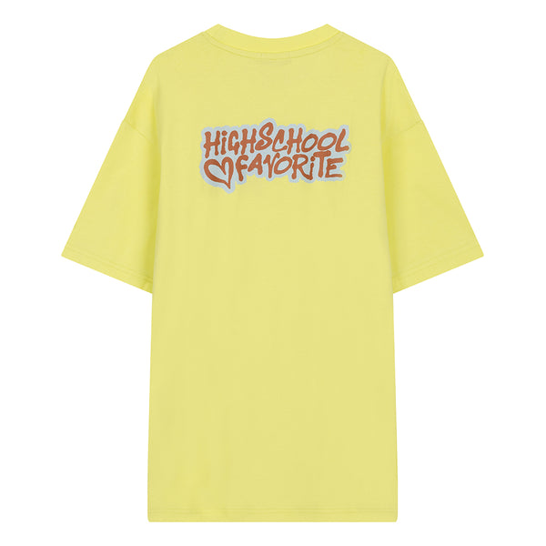 LOGO TEE - PALE YELLOW