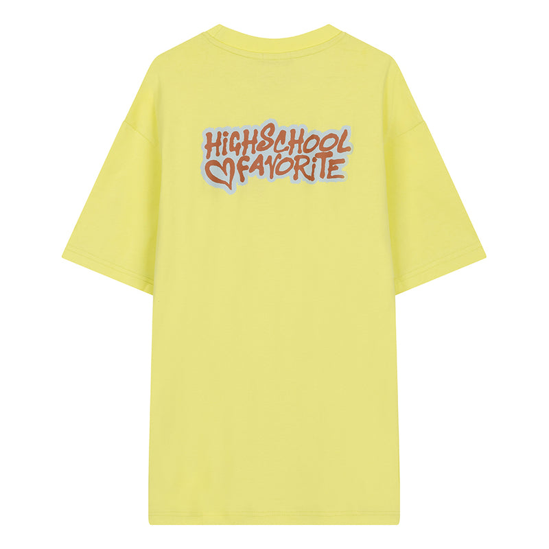 LOGO TEE - PALE YELLOW