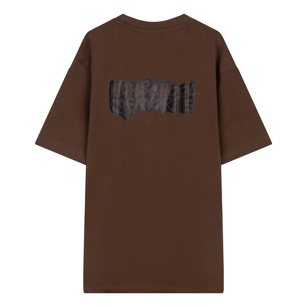 LOGO TEE  - CHOCOLATE BROWN