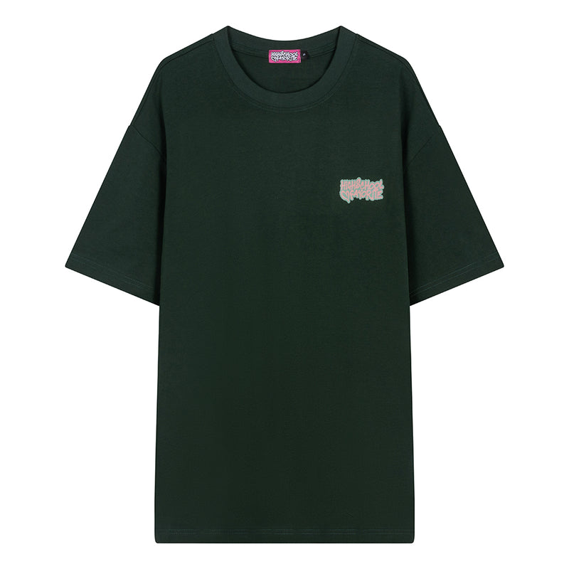 LOGO TEE - GREEN WOOD