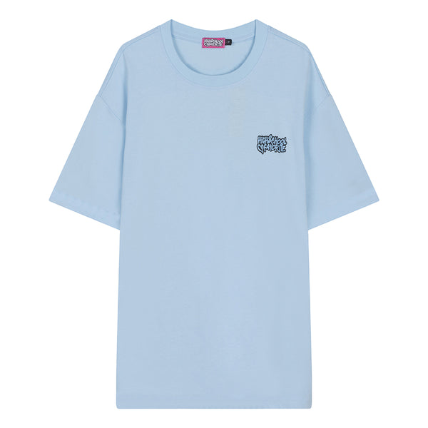 LOGO TEE - AZURE BLUE