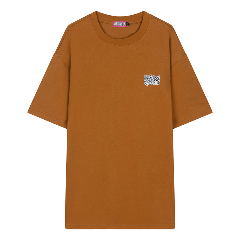 LOGO TEE - SOFT BROWN