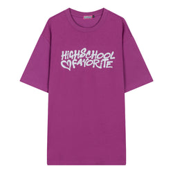 LOGO TEE - TRUE PURPLE