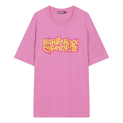 LOGO TEE - BUBBLEGUM PINK