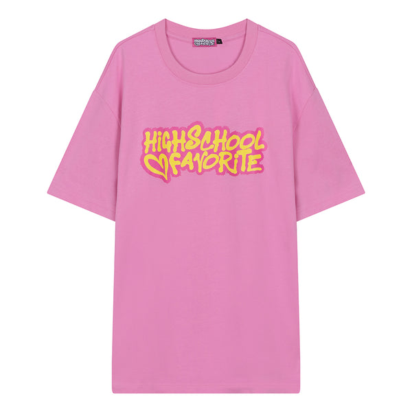 LOGO TEE - BUBBLEGUM PINK