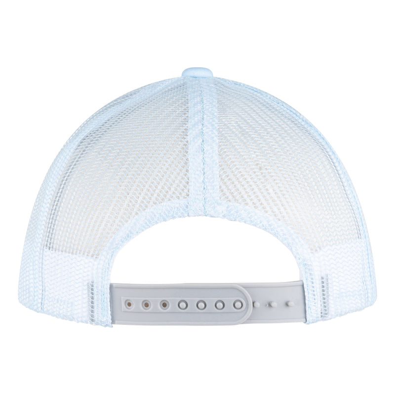 LOGO TRUCKER CAP - AZURE BLUE