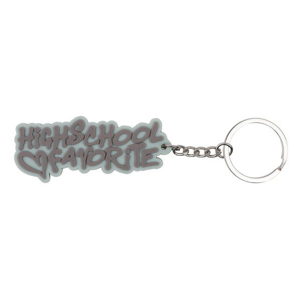 LOGO KEY CHAIN - GREY