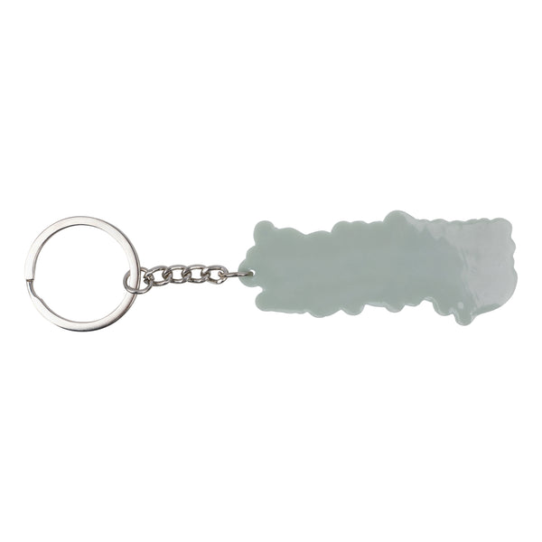 LOGO KEY CHAIN - GREY