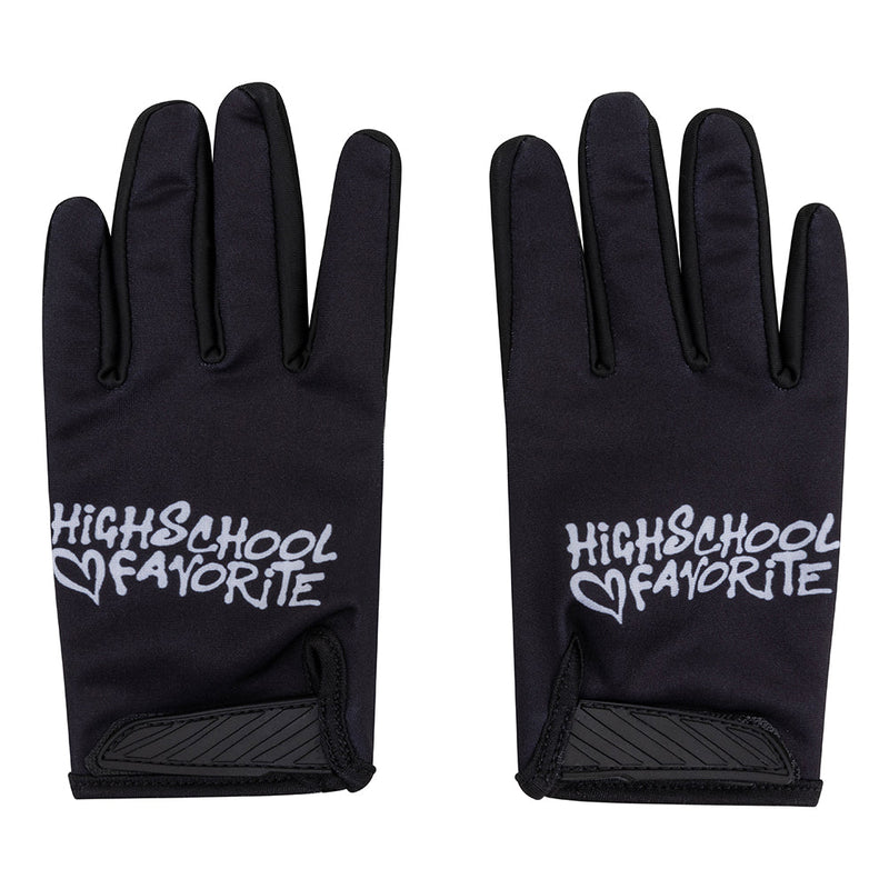 LOGO MOTOR GLOVES - BLACK